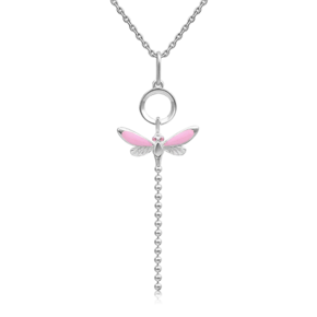 Подвеска «Стрекоза» из серебра с эмалью 03-3189-04-000-0200-71