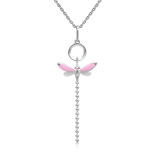 Подвеска «Стрекоза» из серебра с эмалью 03-3189-04-000-0200-71