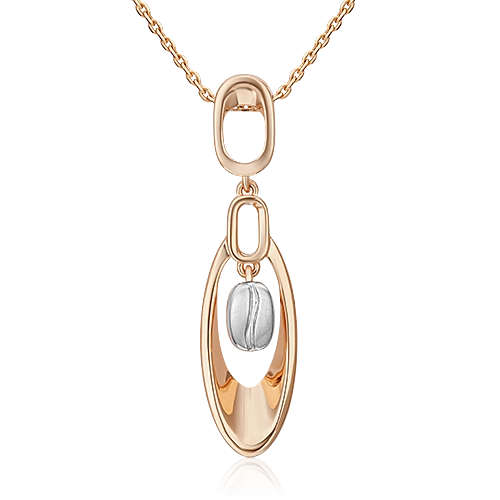 Подвеска из комбинированного золота 03-3325-00-000-1111