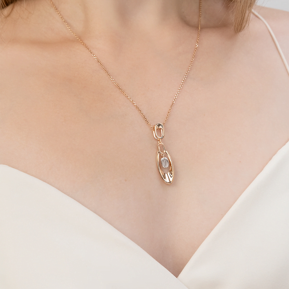 Подвеска из комбинированного золота 03-3325-00-000-1111