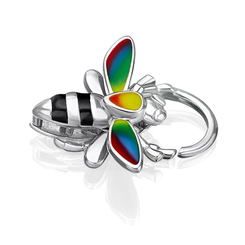 Соул «Пчела» из серебра с эмалью 14-0003-00-000-0200