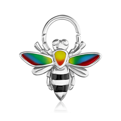 Соул «Пчела» из серебра с эмалью 14-0003-00-000-0200