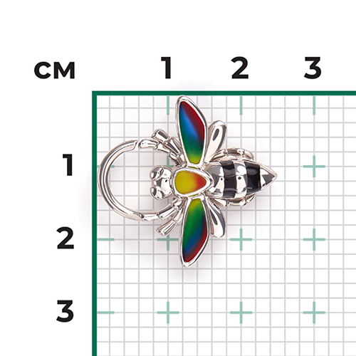 Соул «Пчела» из серебра с эмалью 14-0003-00-000-0200