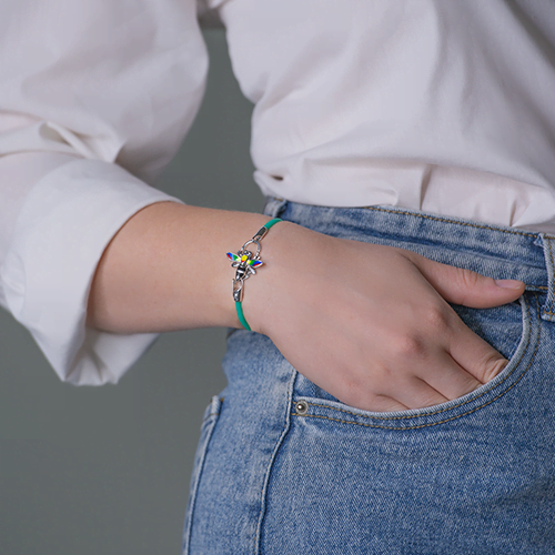 Соул «Пчела» из серебра с эмалью 14-0003-00-000-0200