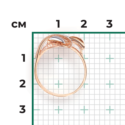 Кольцо из красного золота 01-5136-00-000-1110-48
