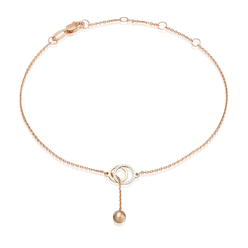 Браслет из комбинированного золота 05-0608-01-000-1111