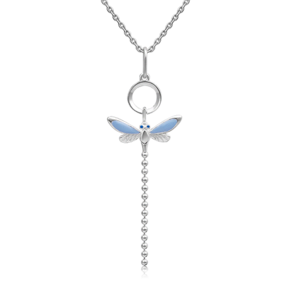 Подвеска «Стрекоза» из серебра с эмалью 03-3189-01-000-0200-71