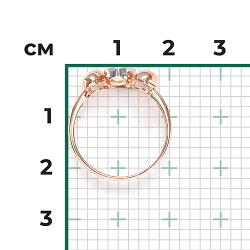 Кольцо из комбинированного золота 01-5562-00-000-1111