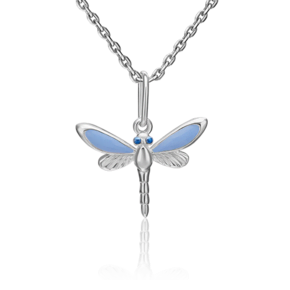 Подвеска «Стрекоза» из серебра с эмалью 03-3188-01-000-0200-71