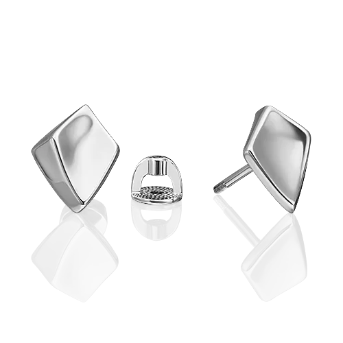 Серьги-пусеты из серебра 02-4972-00-000-0200