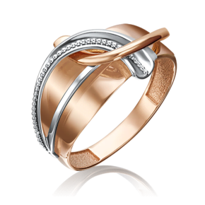 Кольцо из комбинированного золота 01-5223-00-000-1111-64