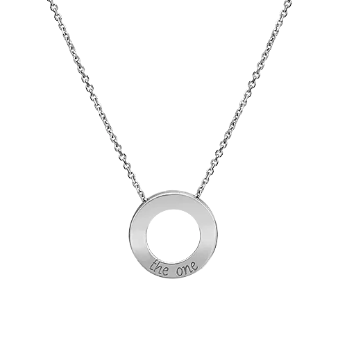 Колье «Единственная» из белого золота 07-0230-00-000-1120-42