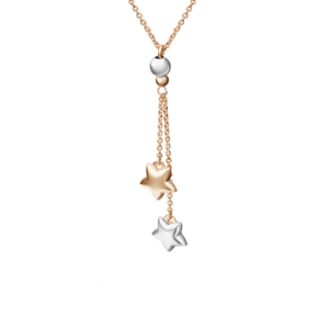 Колье из комбинированного золота 07-0201-00-000-1111-01