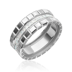 Кольцо из белого золота с бриллиантами 01-5923-00-101-1120