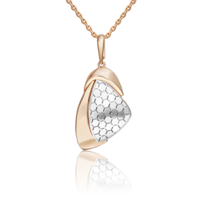 Подвеска из комбинированного золота 03-3483-01-000-1111