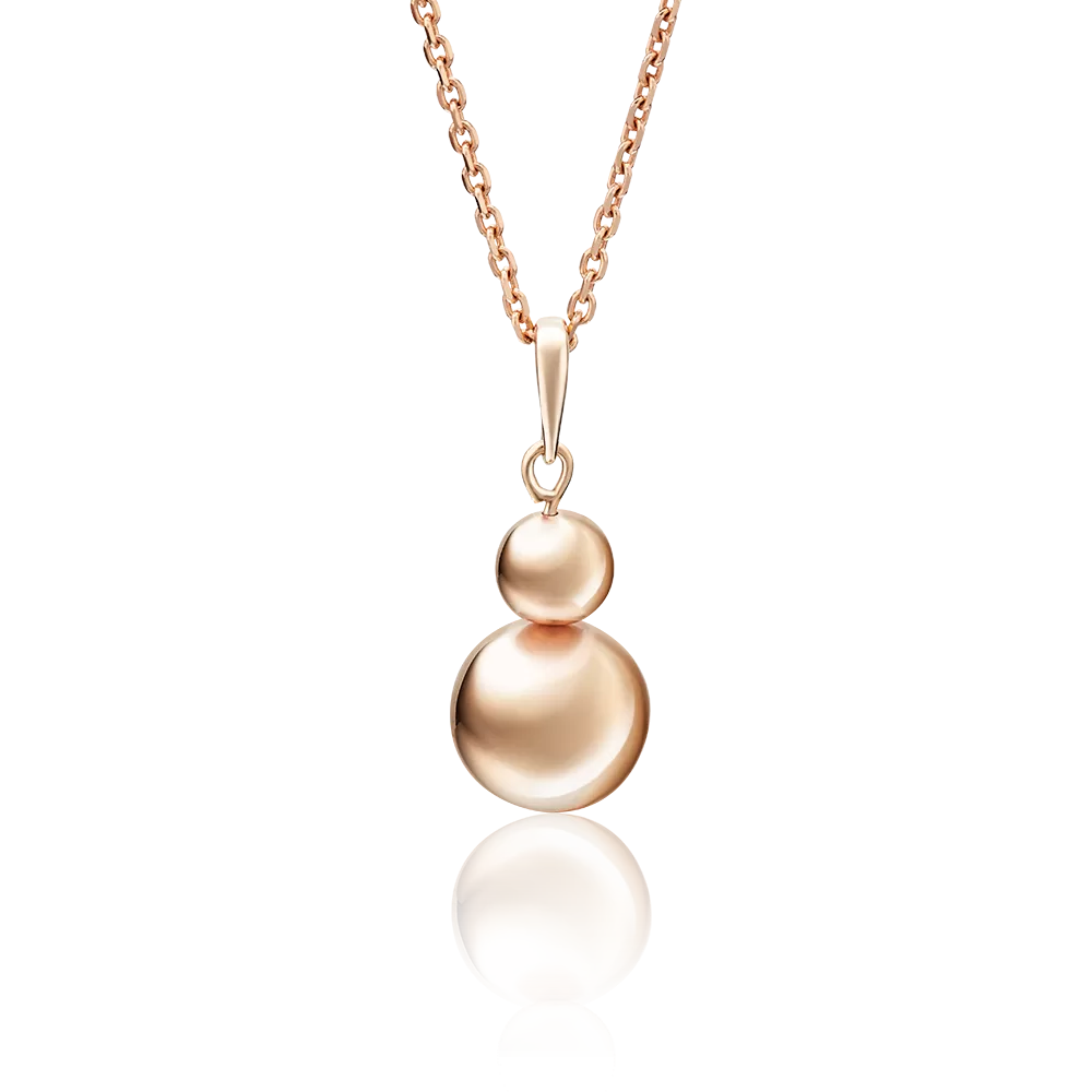 Подвеска из красного золота 03-2490-00-000-1110-01