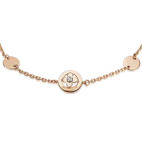 Браслет из комбинированного золота с бриллиантом 05-0741-00-101-1111