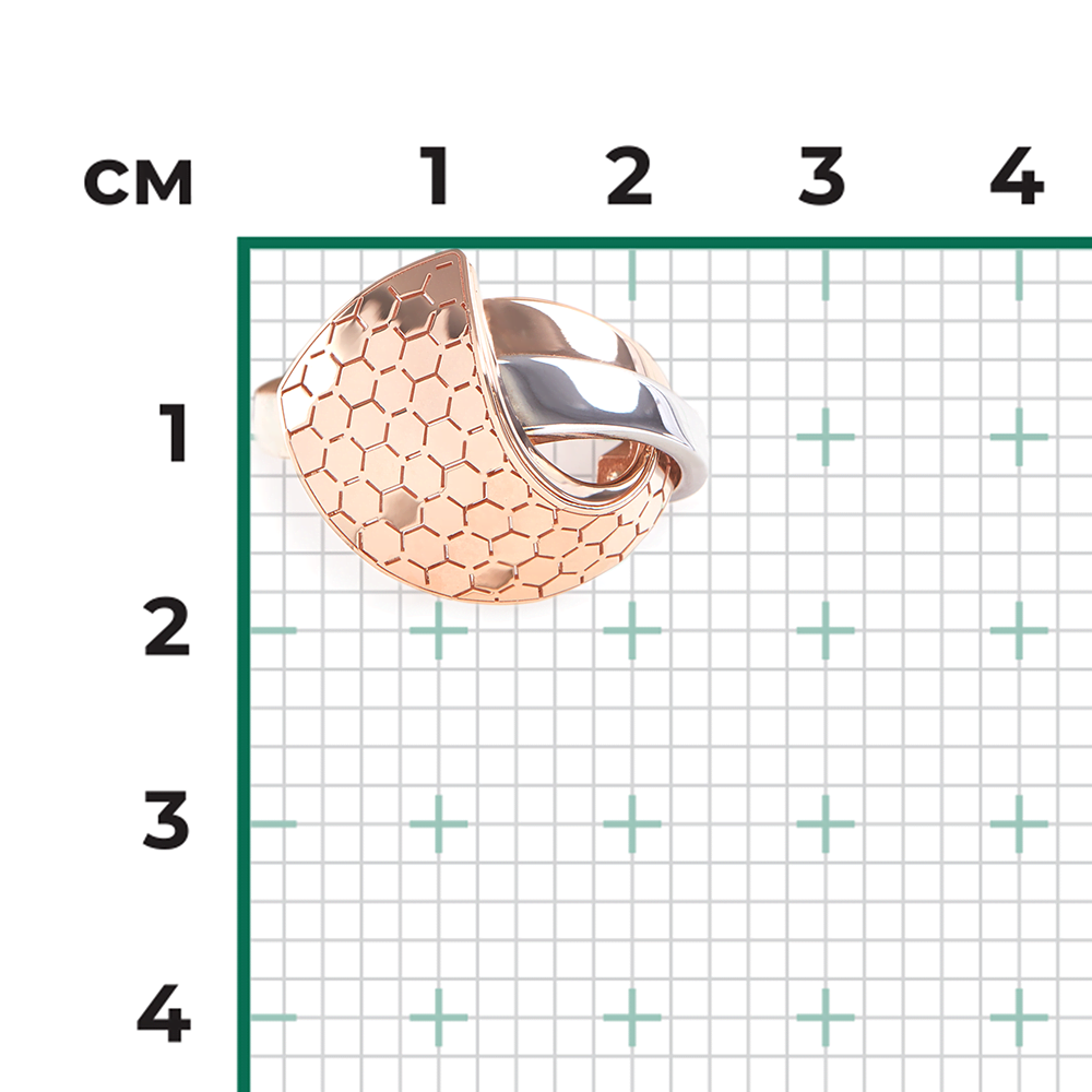 Кольцо из комбинированного золота 01-5769-00-000-1111