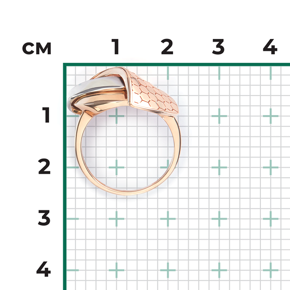 Кольцо из комбинированного золота 01-5769-00-000-1111