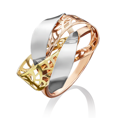 Кольцо из комбинированного золота 01-4802-00-000-1140-48