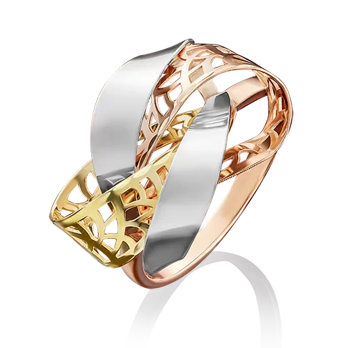 Кольцо из комбинированного золота 01-4802-00-000-1140-48