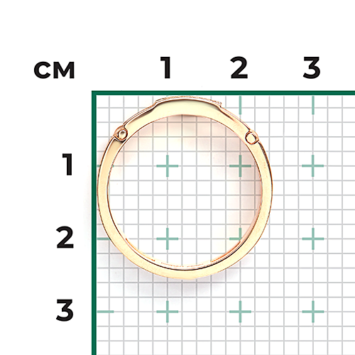Печатка из комбинированного золота 01-5215-00-000-1111-48