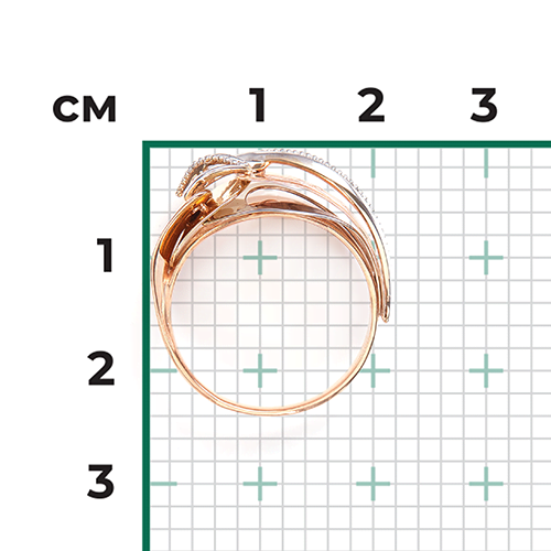 Кольцо из комбинированного золота 01-5099-00-000-1140-48