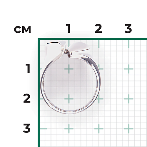 Кольцо «Грация» из серебра 01-5576-00-000-0200