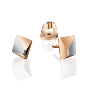 Серьги-пусеты из красного золота 02-4222-00-000-1110-02