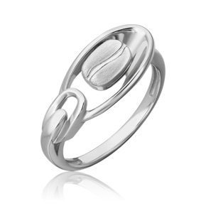 Кольцо из белого золота