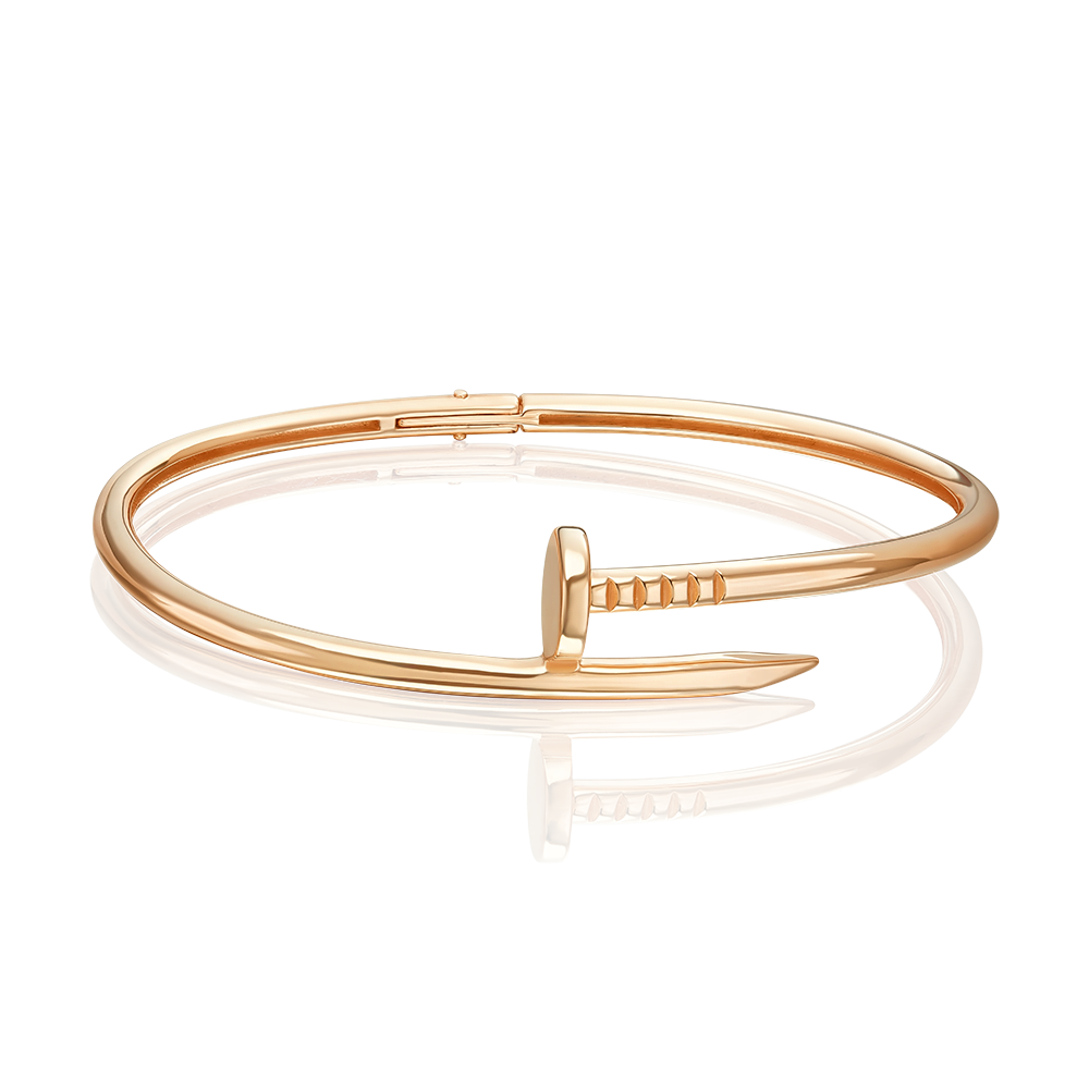 Браслет «Гвоздь» жесткий из красного золота 05-0856-00-000-1110