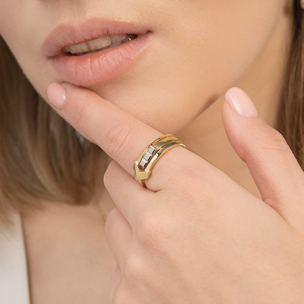 Кольцо из комбинированного золота 01-5629-00-000-1121