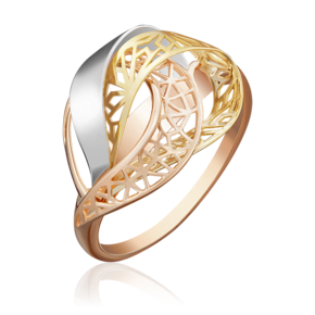 Кольцо из комбинированного золота 01-4905-00-000-1140-48