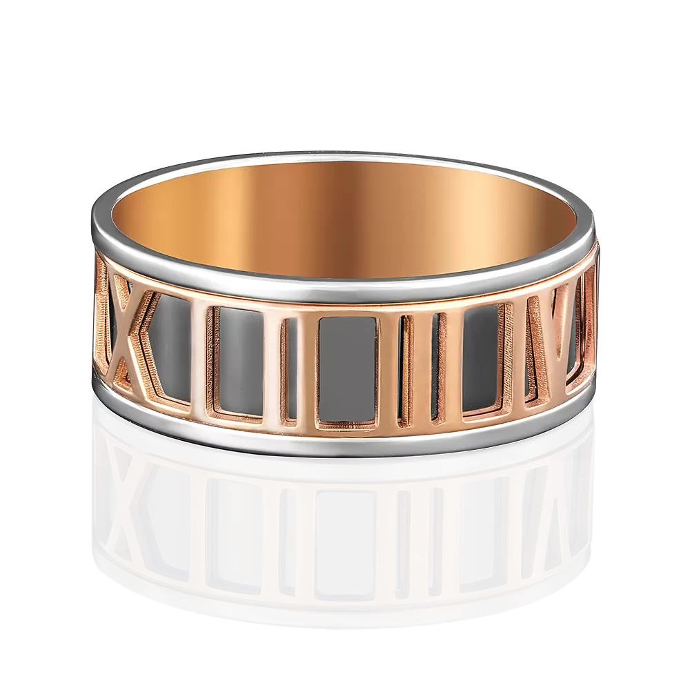 Кольцо из комбинированного золота 01-4914-00-000-1111-18