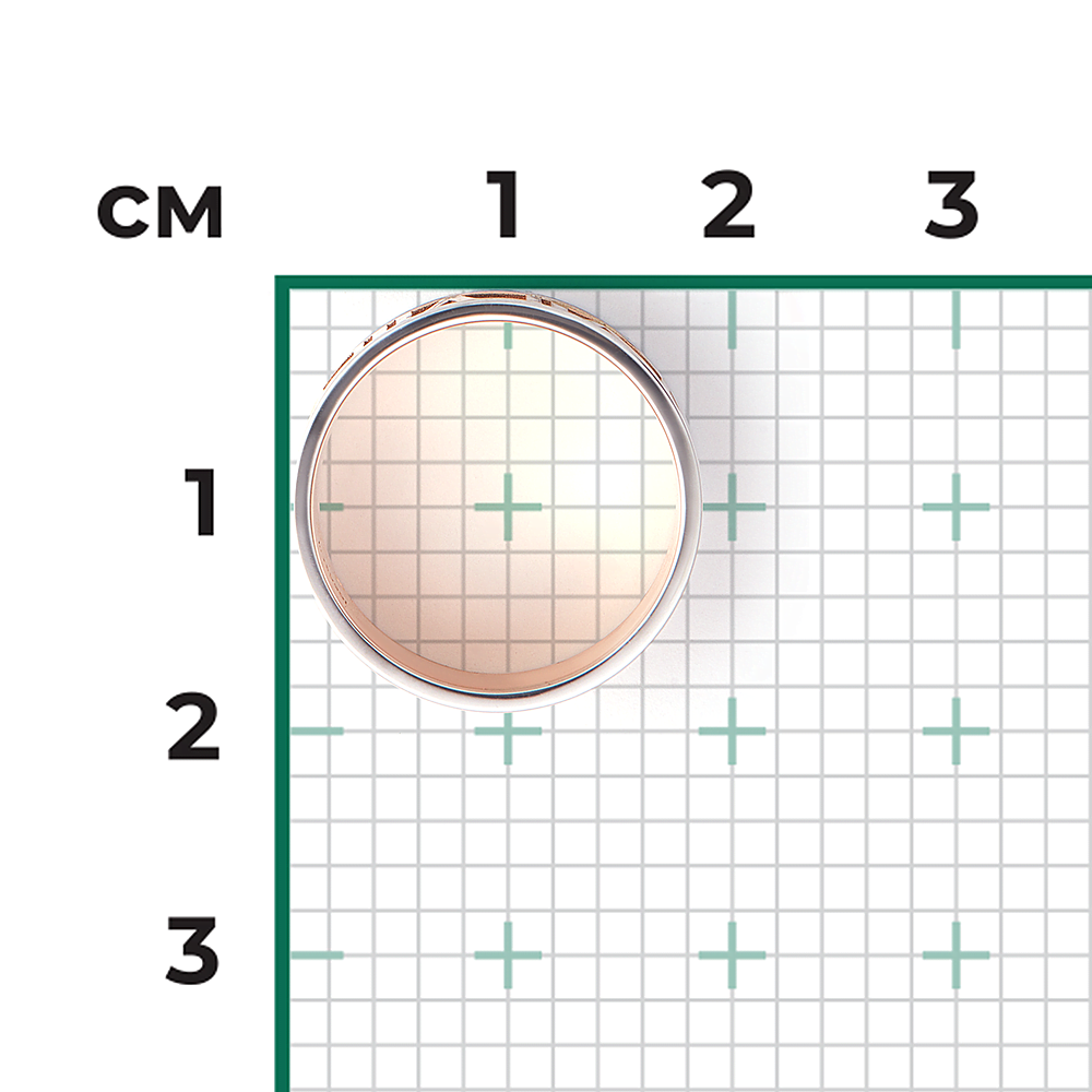 Кольцо из комбинированного золота 01-4914-00-000-1111-18