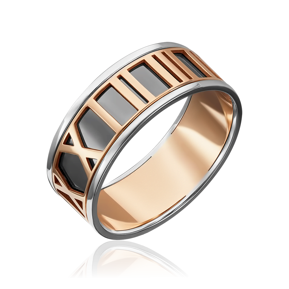 Кольцо из комбинированного золота 01-4914-00-000-1111-18