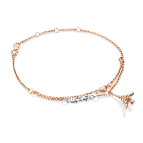 Браслет «Эйфелева башня» из комбинированного золота 05-0588-00-000-1111-63