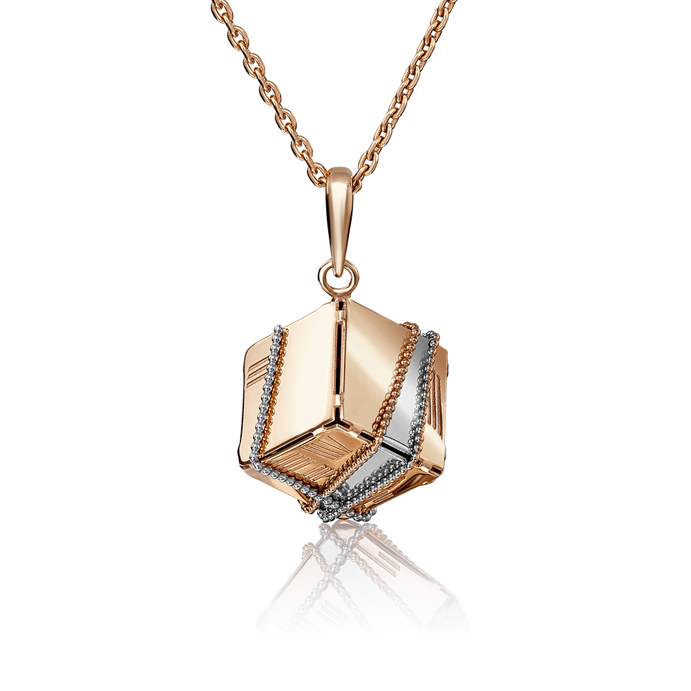 Подвеска из красного золота 03-2799-00-000-1110-48