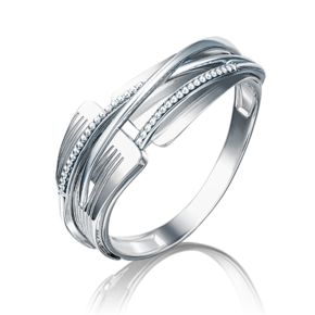 Кольцо из белого золота 01-5131-00-000-1120-48