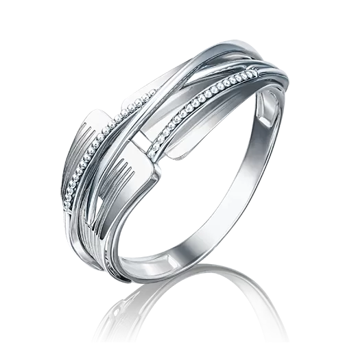 Кольцо из белого золота 01-5131-00-000-1120-48