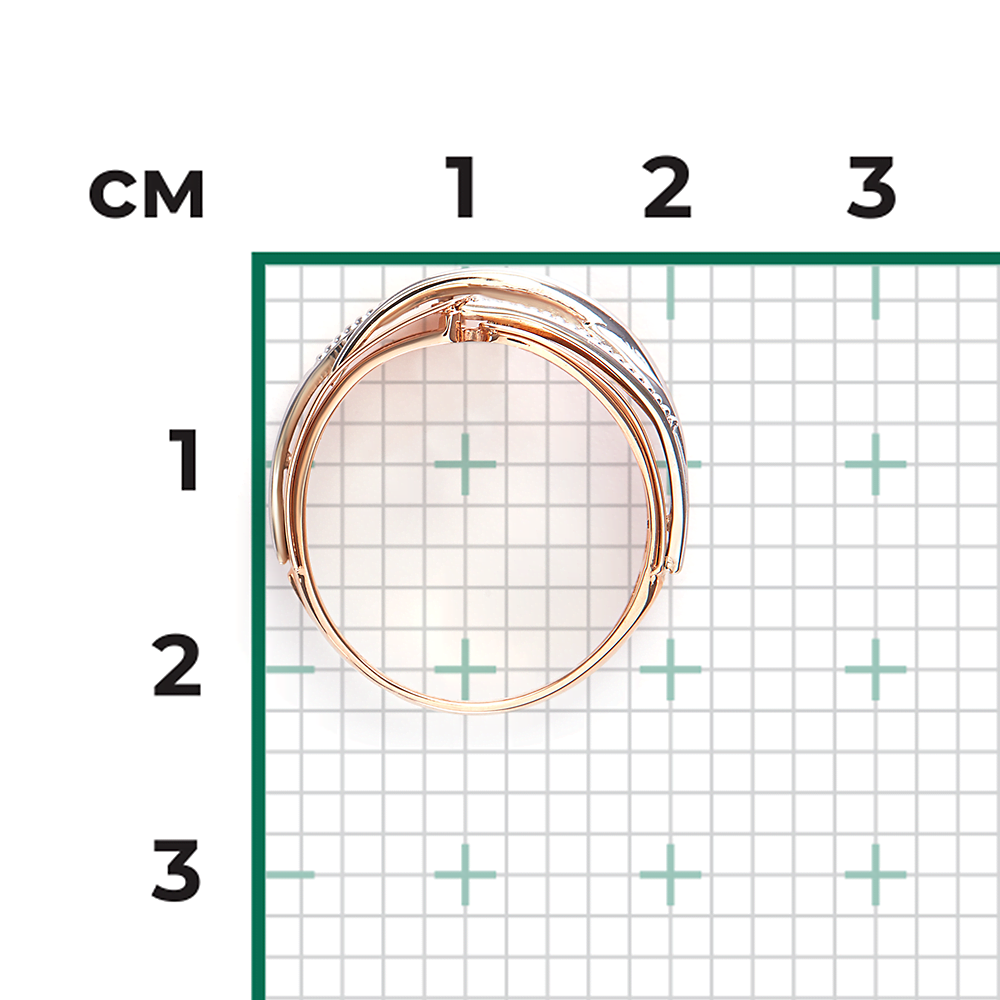 Кольцо из комбинированного золота 01-5131-00-000-1111-48