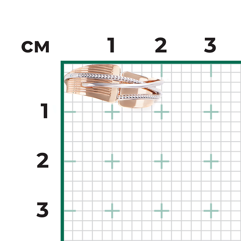 Кольцо из комбинированного золота 01-5131-00-000-1111-48