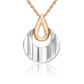 Подвеска из комбинированного золота 03-3532-01-000-1111