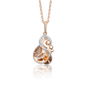 Подвеска «Навстречу солнцу» из красного золота 03-2714-00-000-1110-48