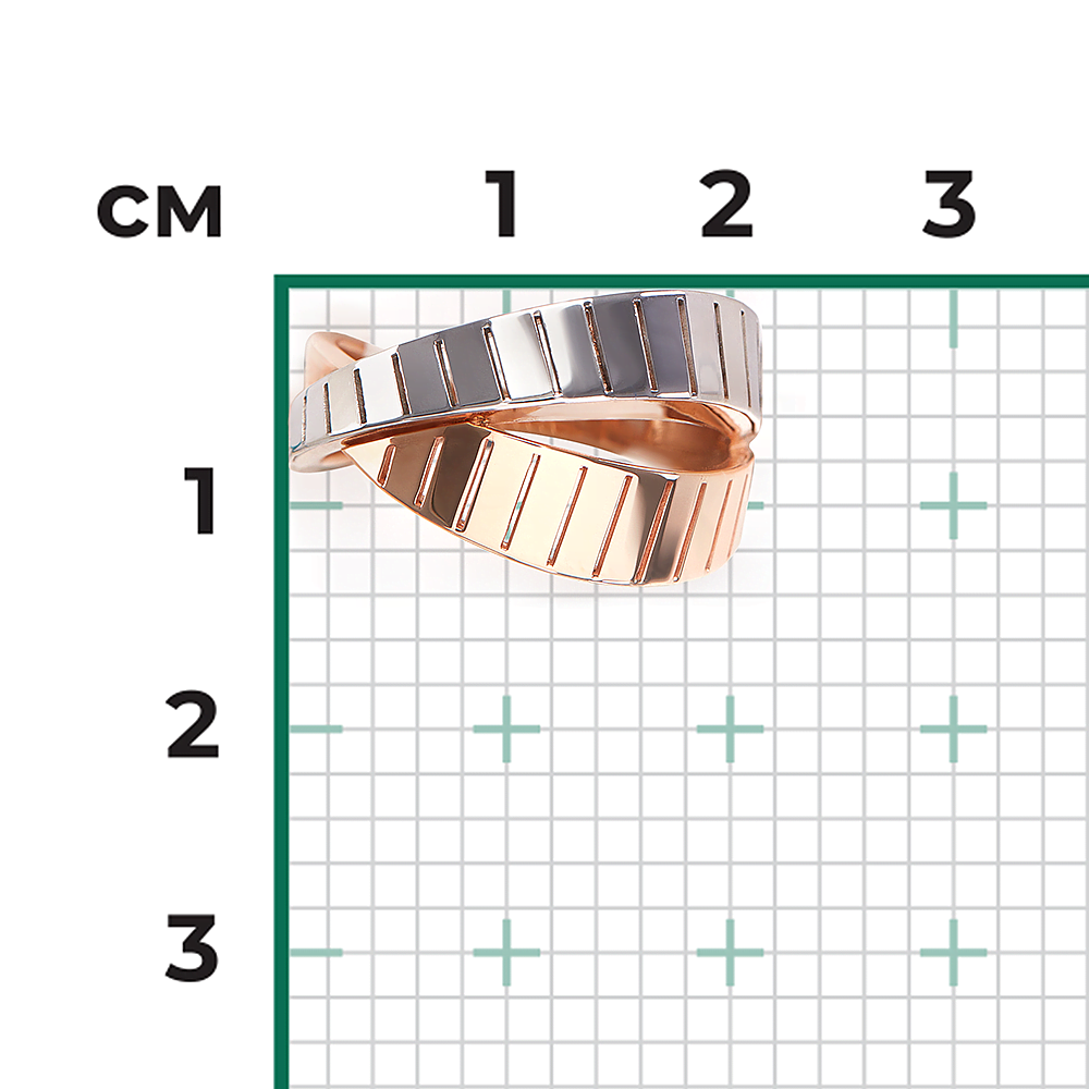 Кольцо из комбинированного золота 01-5825-00-000-1111