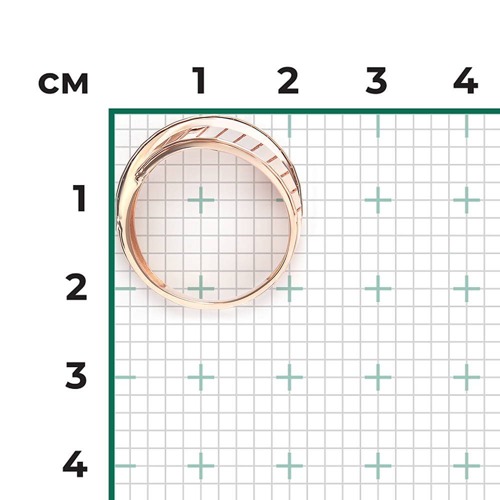 Кольцо из комбинированного золота 01-5825-00-000-1111