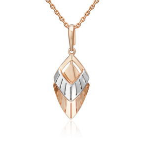 Подвеска из комбинированного золота 03-3545-00-000-1111