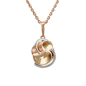 Подвеска из комбинированного золота 03-2870-00-000-1113-48