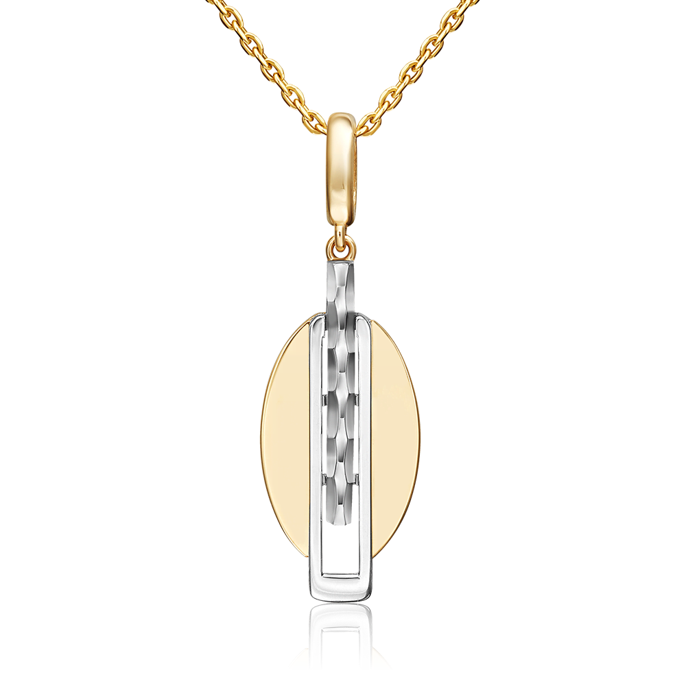 Подвеска из комбинированного золота 03-3386-00-000-1121