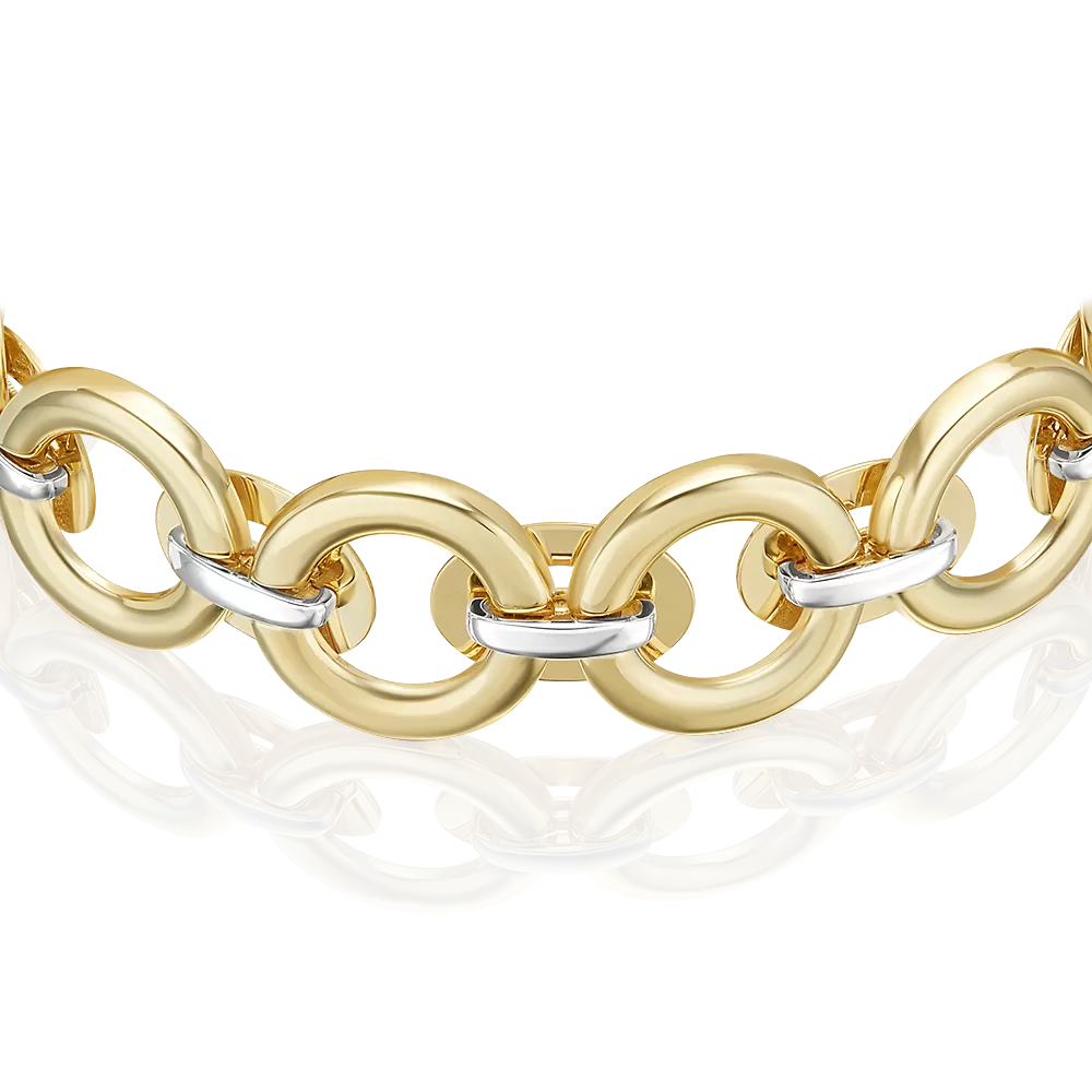 Браслет из комбинированного золота 05-0831-00-000-1121